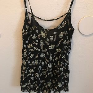 Tank dress w/ open back